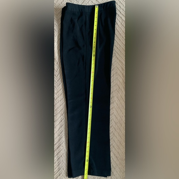 FAIRWEATHER PETITES | 10 | Black polyester dress pants zipper front - Picture 2 of 5